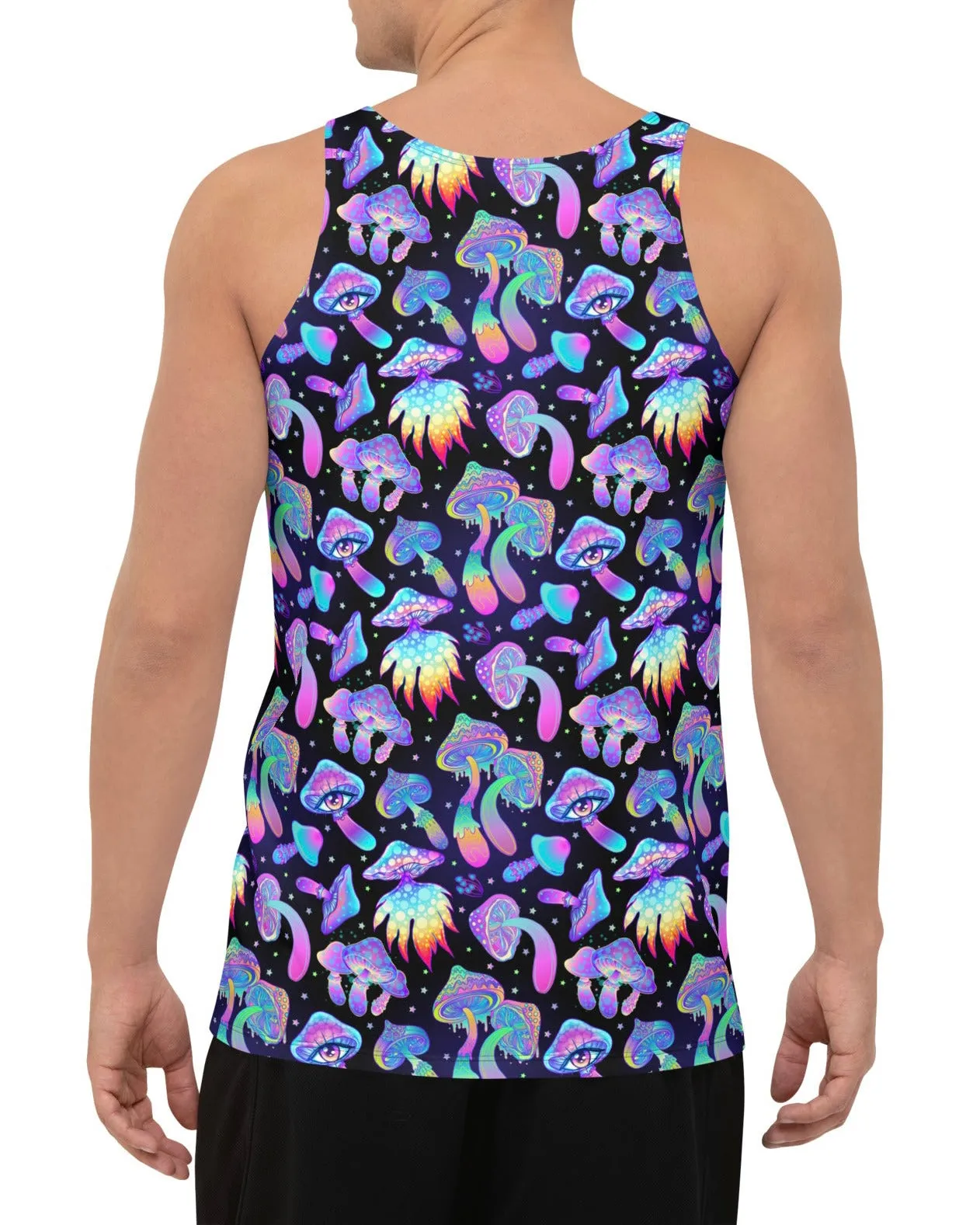 Shroomin Black Tank Top