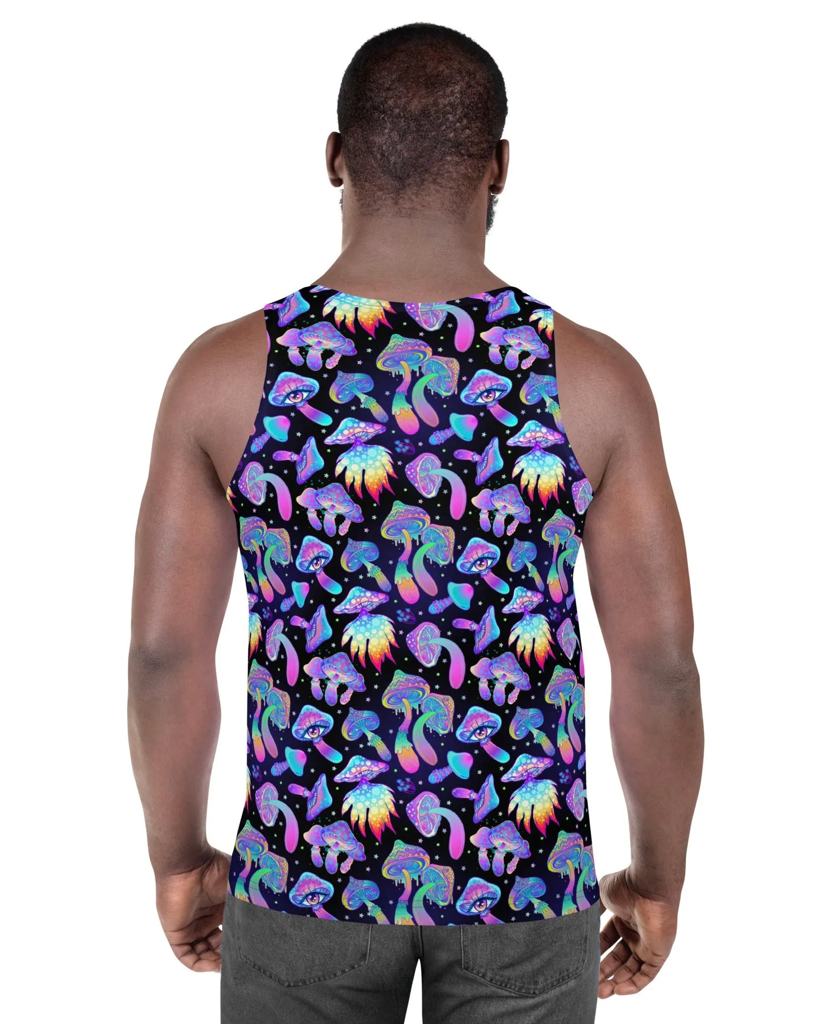 Shroomin Black Tank Top