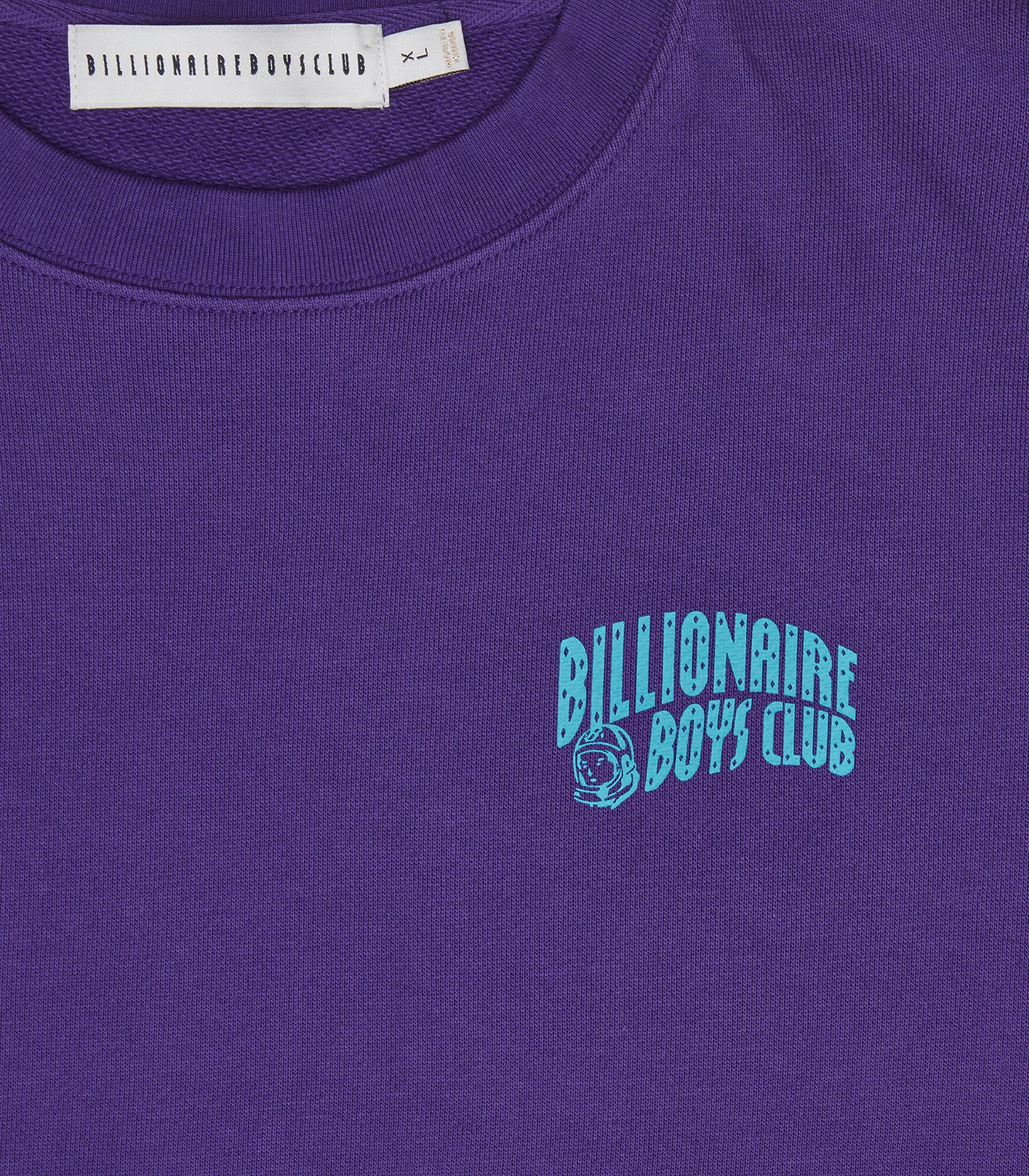 SMALL ARCH LOGO CREWNECK - GRAPE