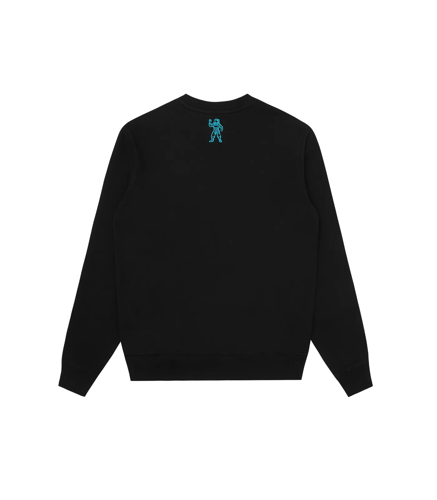 SMALL ARCH LOGO HIGHLIGHT CREWNECK - BLACK/BLUE