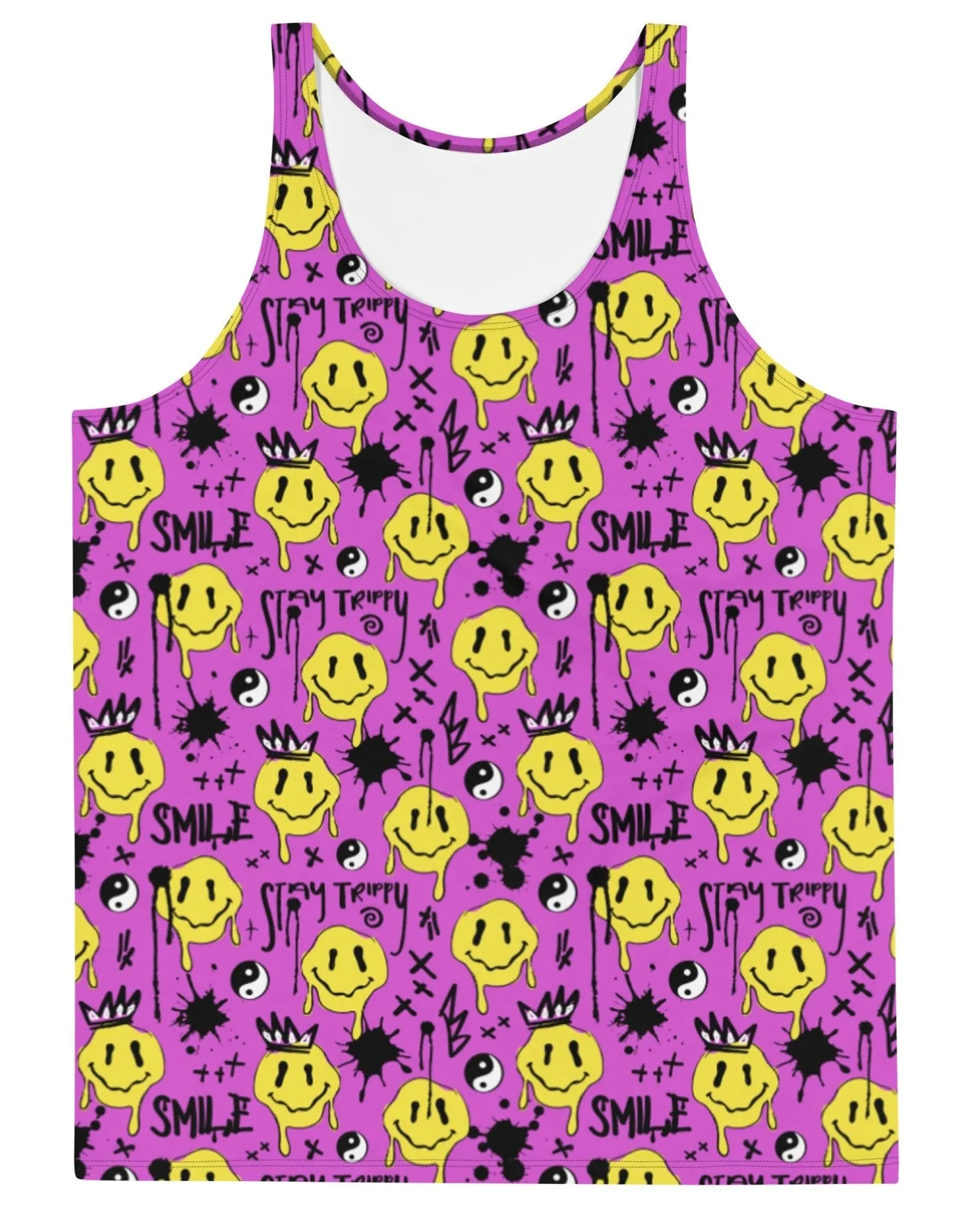 Smile Splatter Tank Top