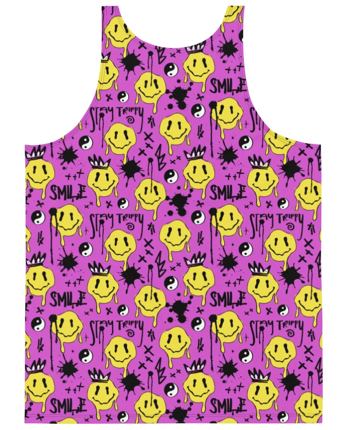 Smile Splatter Tank Top