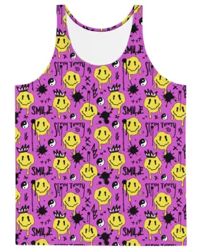 Smile Splatter Tank Top