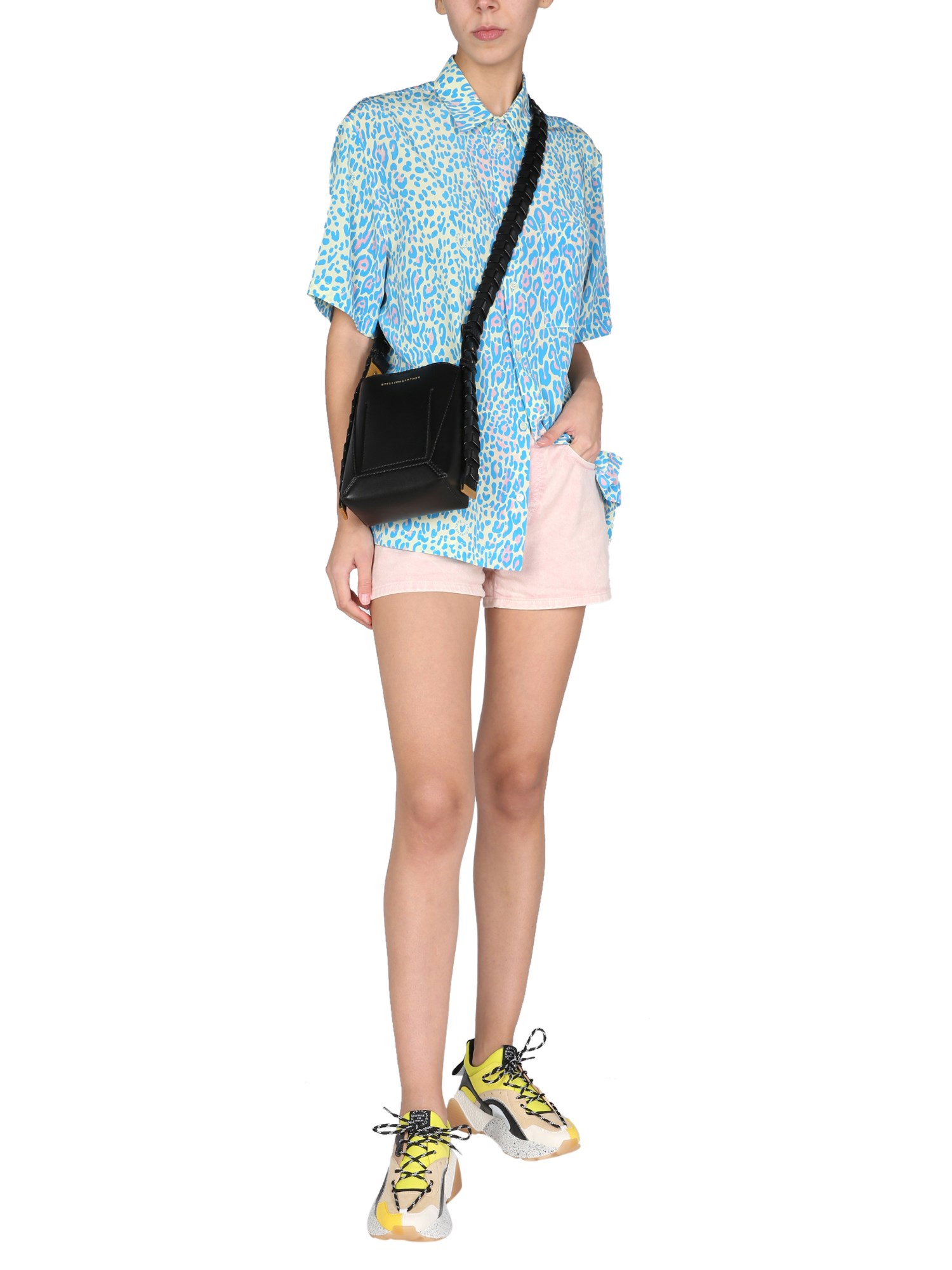 STELLA McCARTNEY    COTTON DENIM SHORTS