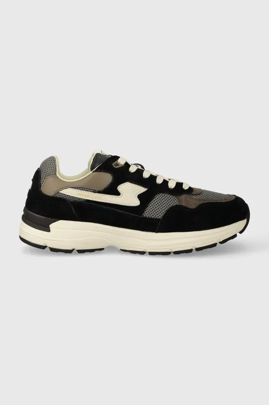 Stepney Workers Club sneakers Amiel S-Strike Suede Mix black color YP01015