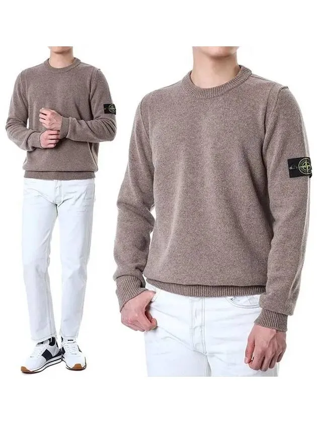 Stone Island Sweater 8115508A3V0075 WALNUT