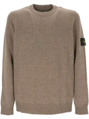 Stone Island Sweater 8115508A3V0075 WALNUT