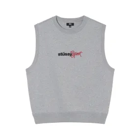 Stüssy - Sport Fleece Vest - (Grey Heather)