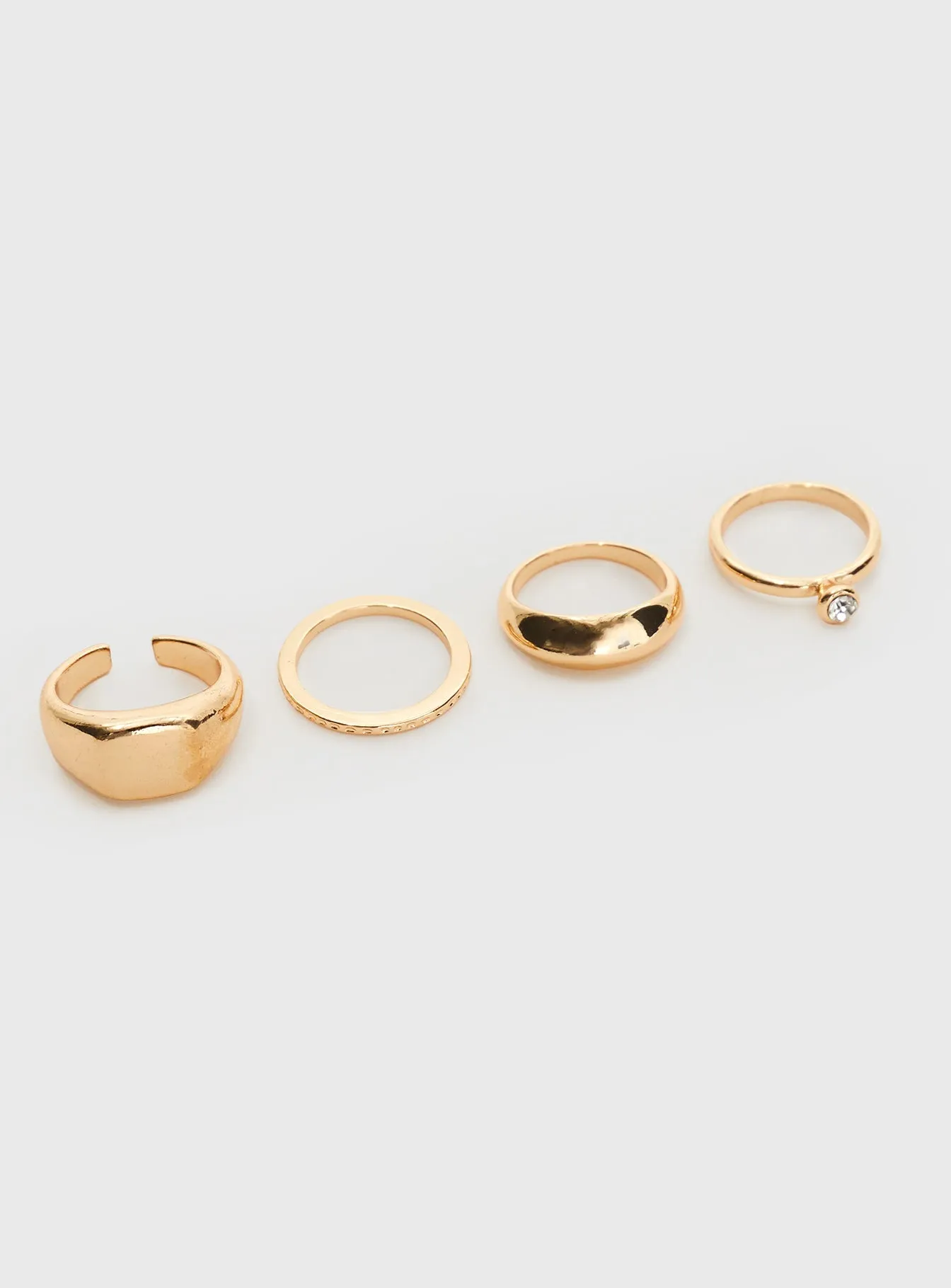 Taniya Ring Pack Gold