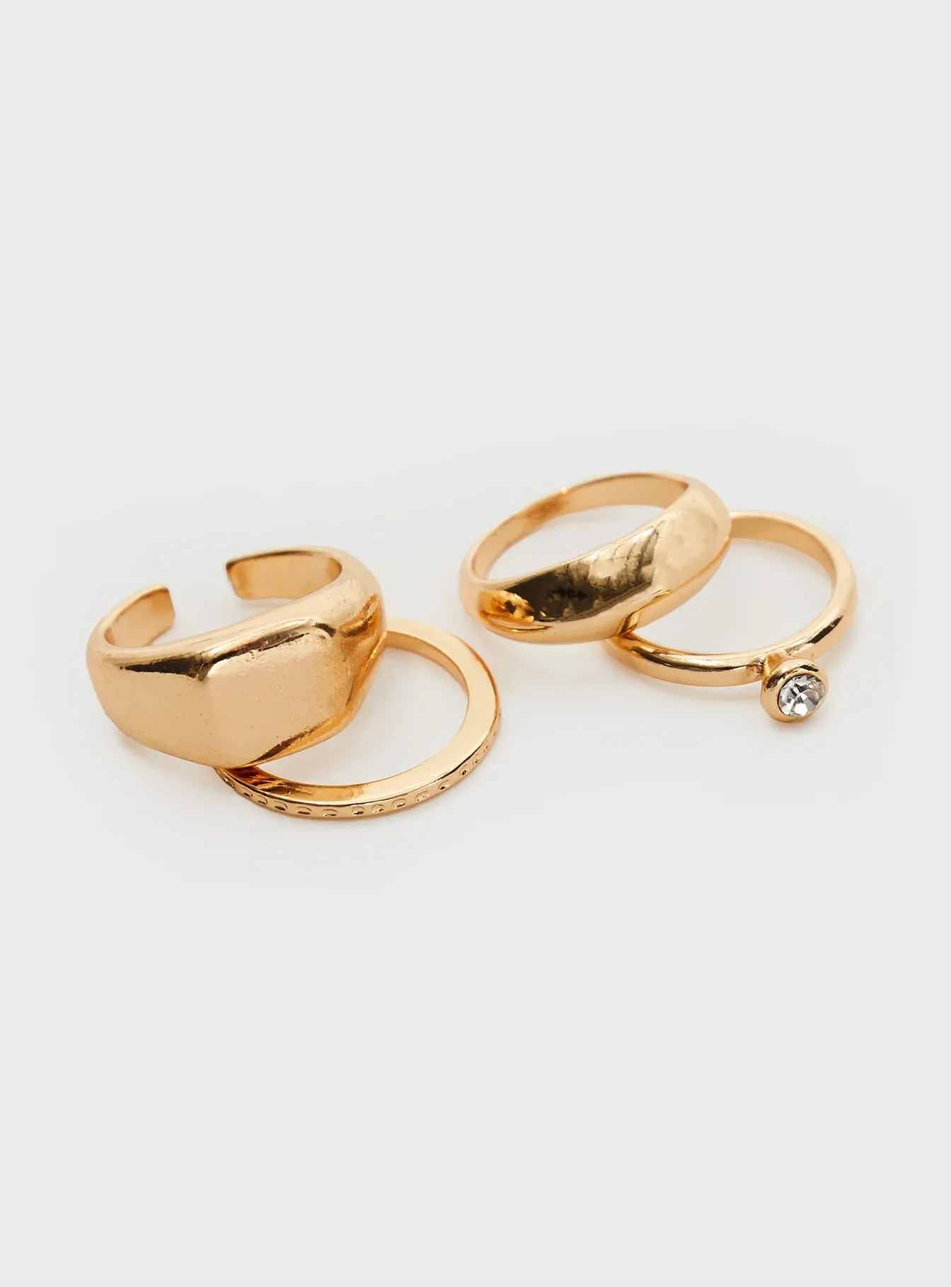 Taniya Ring Pack Gold