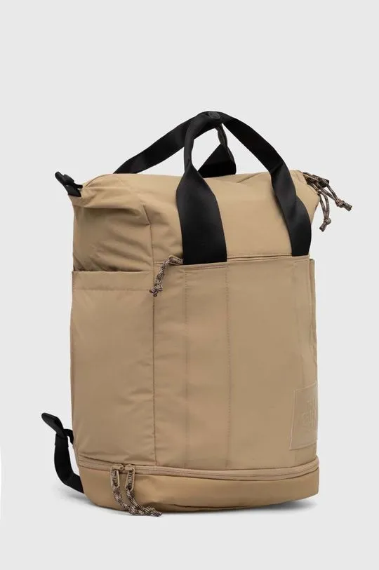 The North Face backpack W Never Stop Utility Pack women’s beige color NF0A81DW1XF1