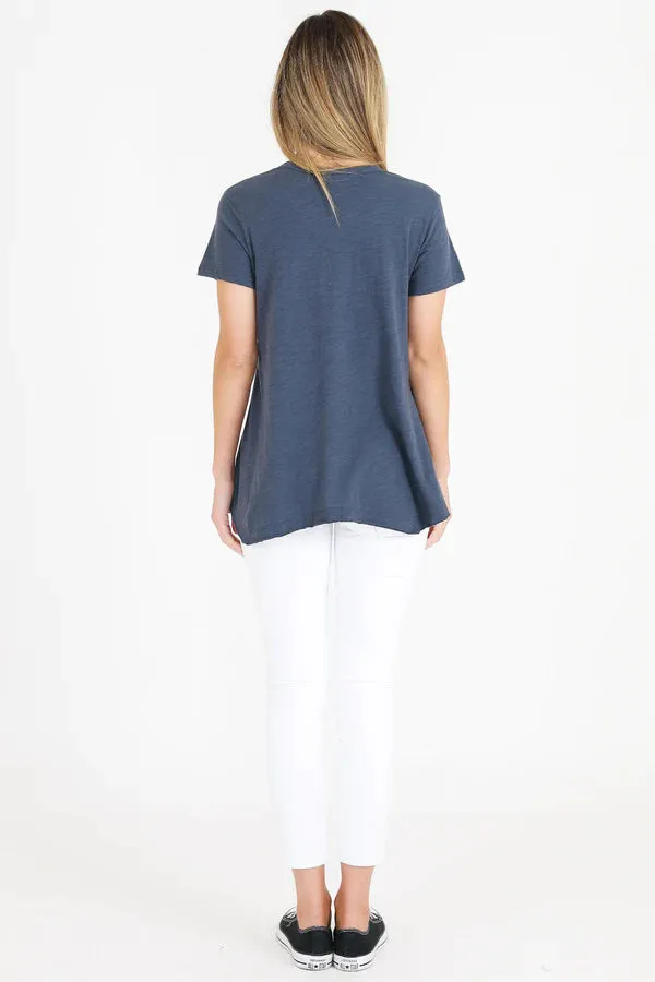 Thornton Tee - Indigo