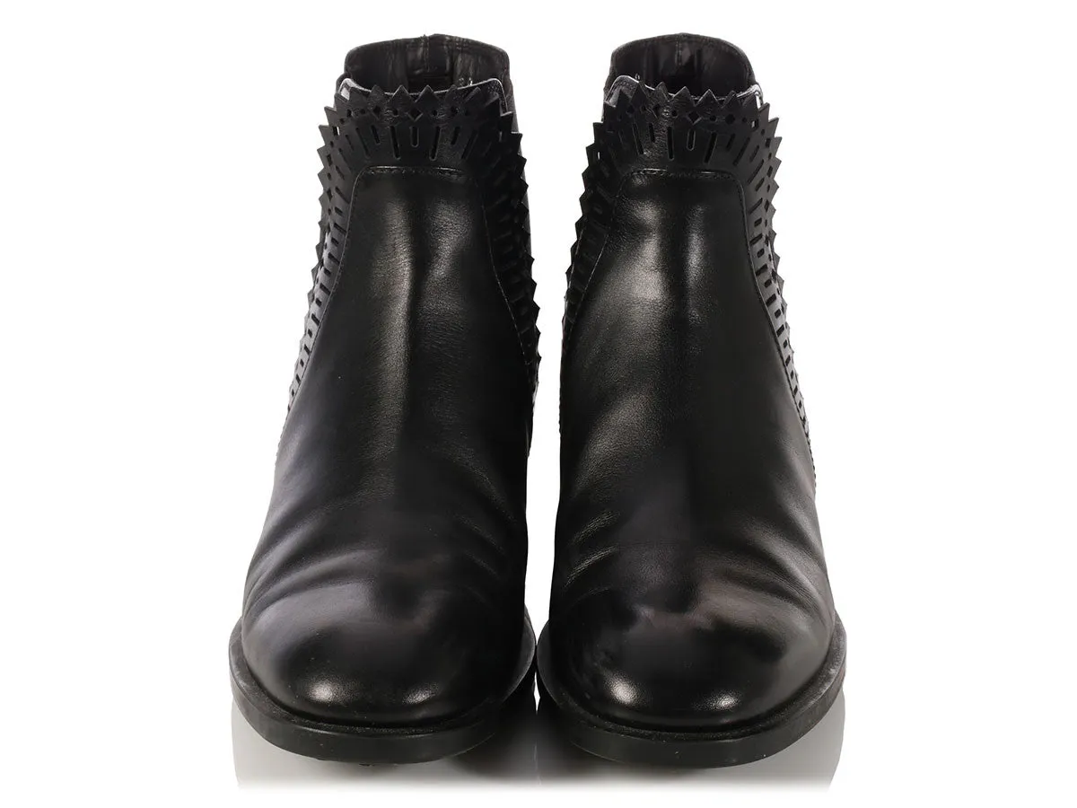 Tod Black Chelsea Ankle Boots