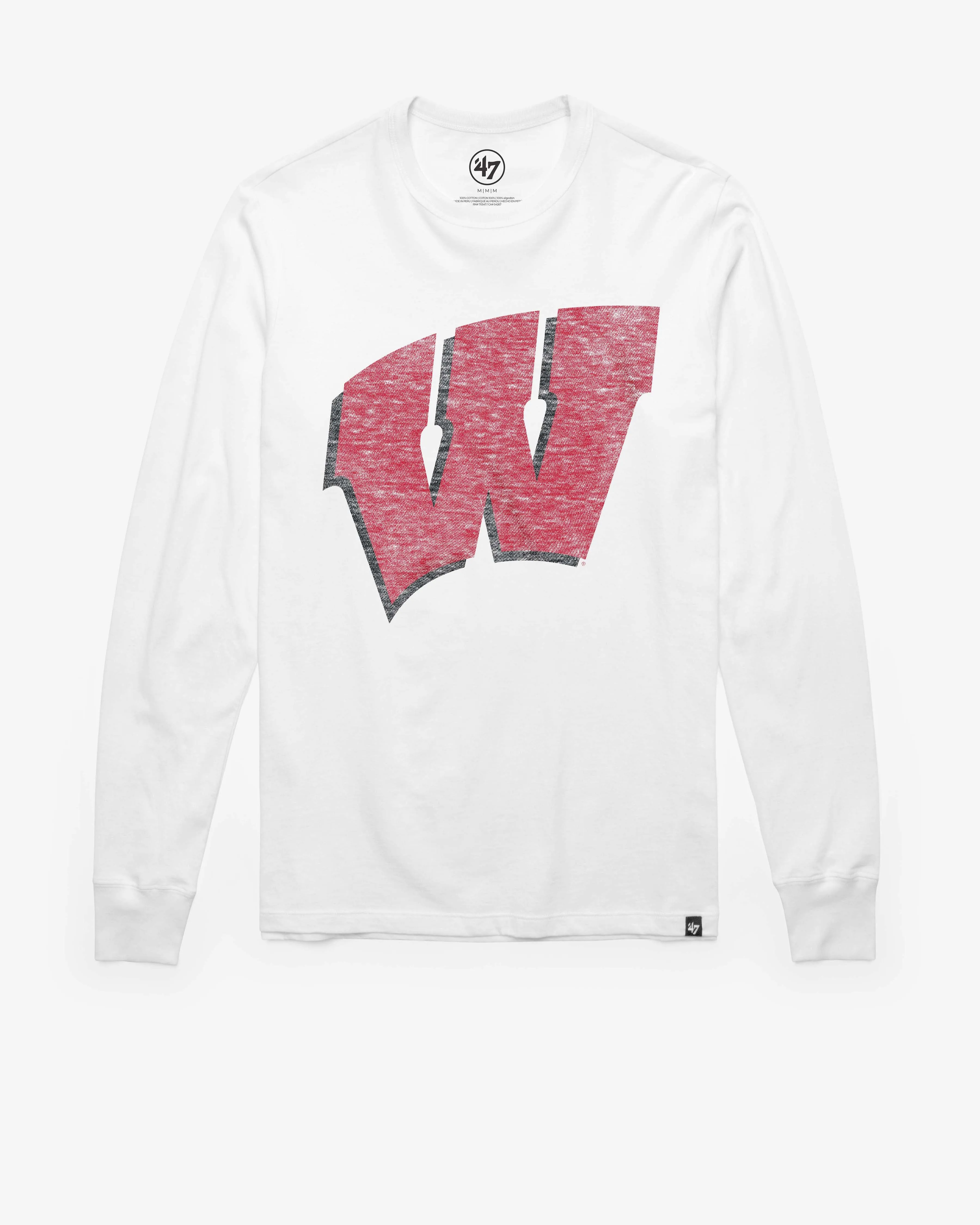 WISCONSIN BADGERS PREMIER '47 FRANKLIN LONG SLEEVE TEE