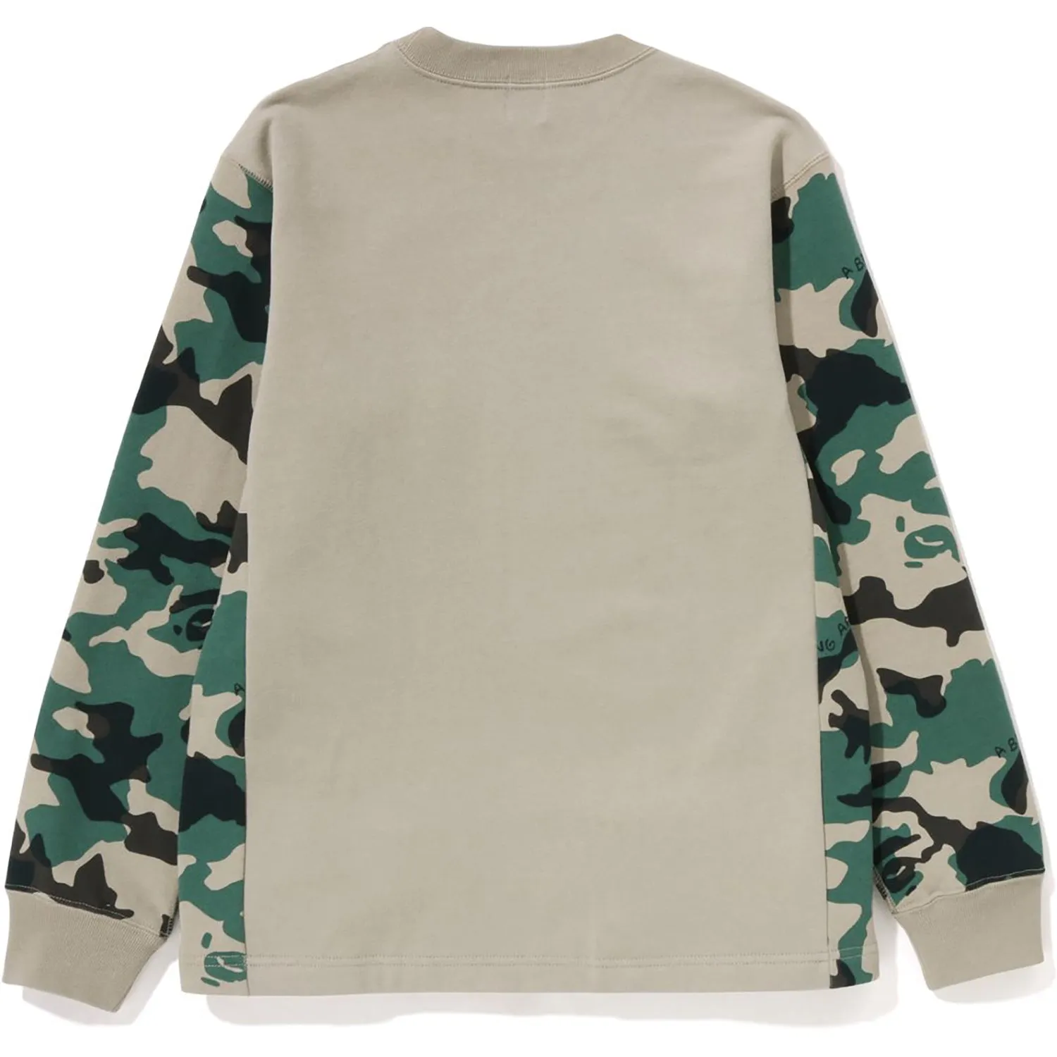 WOODLAND CAMO COLOR BLOCK CREWNECK KIDS