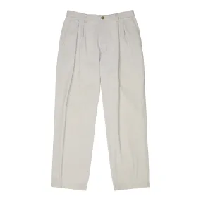 W's Pleated Chinos (Zipper Fly)