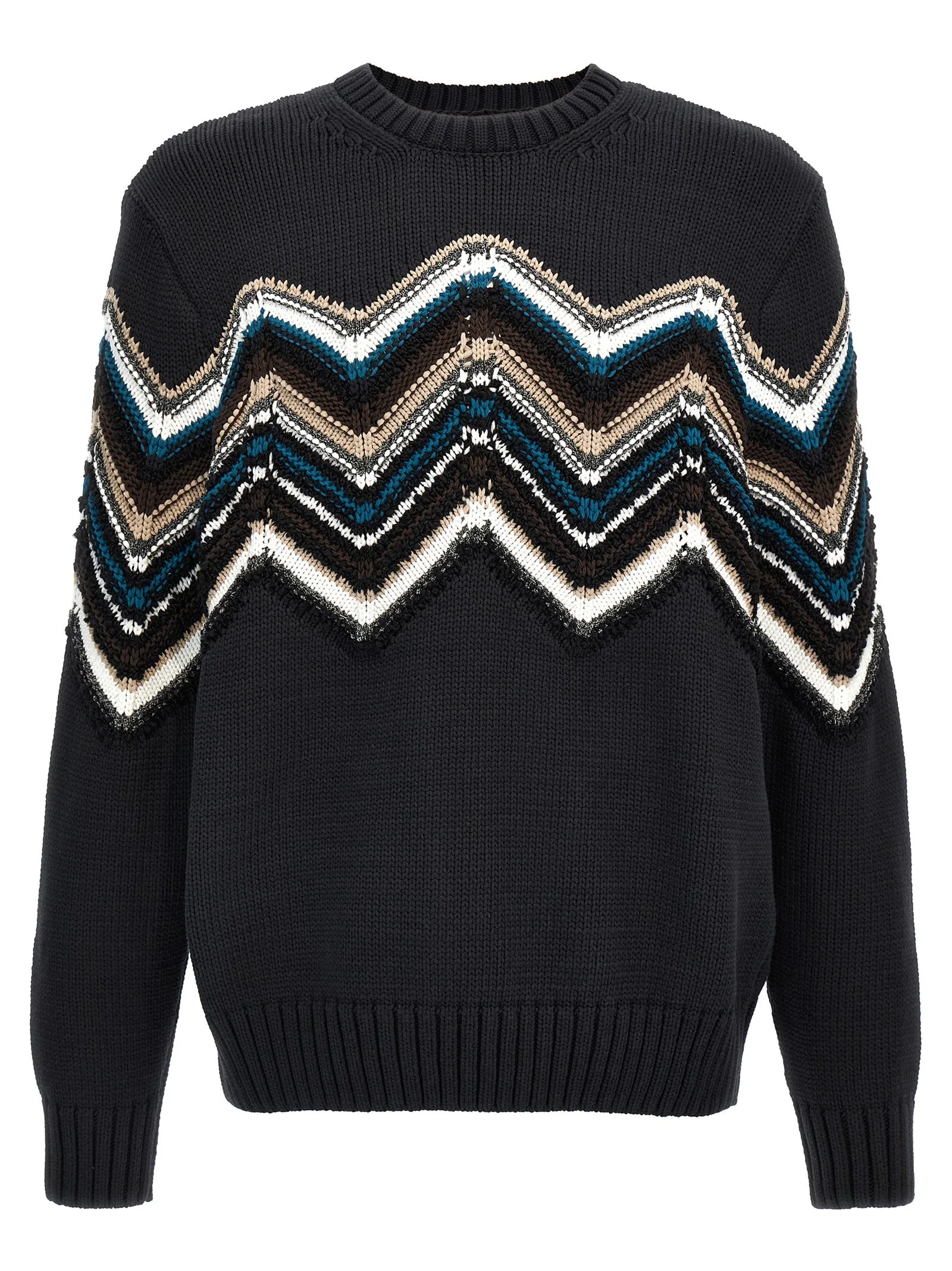 Zig Zag Sweater, Cardigans Multicolor