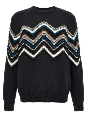 Zig Zag Sweater, Cardigans Multicolor